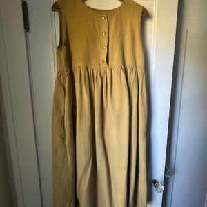 notPERFECTLINEN maxi mama dress